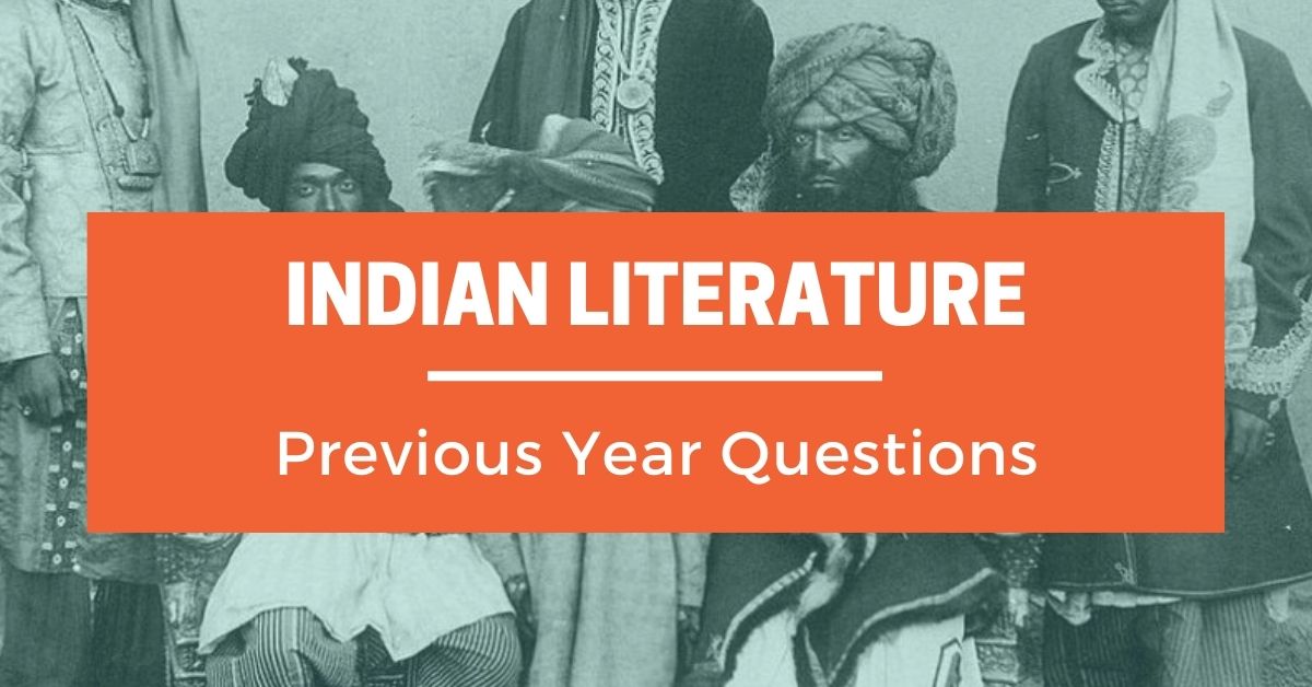 Indian-literature-previous-year-questions