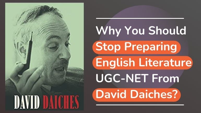 Why You Should Stop Preparing English Literature UGC NET From David 