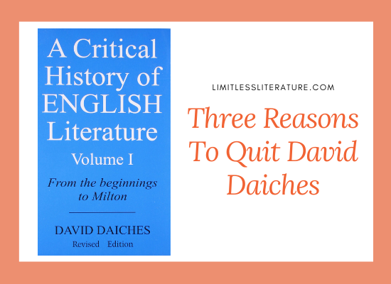 three-reasons-to-quit-david-daiches-book-for-ugc-net-english-literature