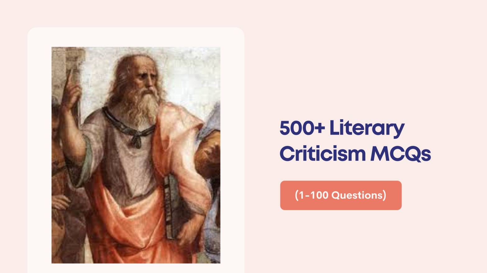 500+ Literary Criticism MCQs (1)