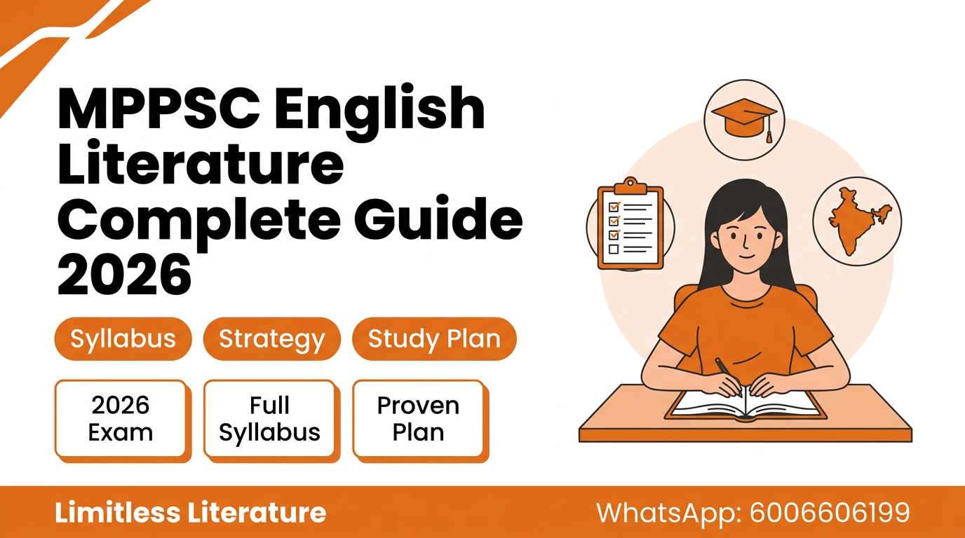 MPPSC English Literature Preparation Strategy 2026