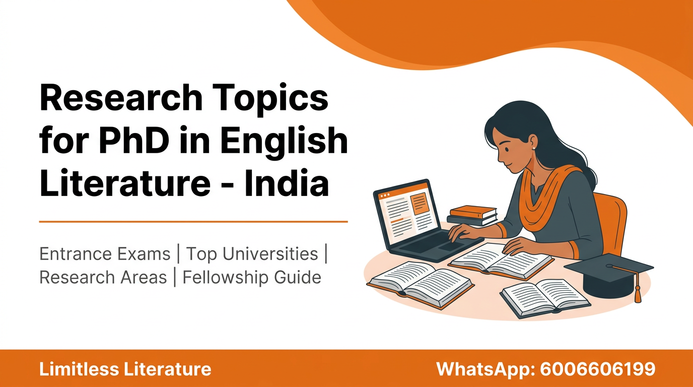 PhD in English Literature Research Topics