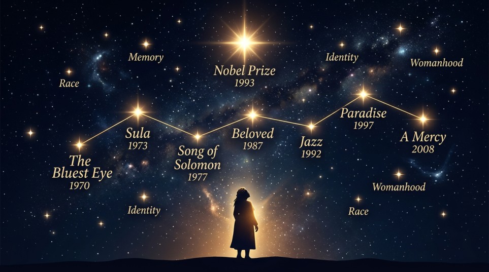 Works written by Toni Morrison