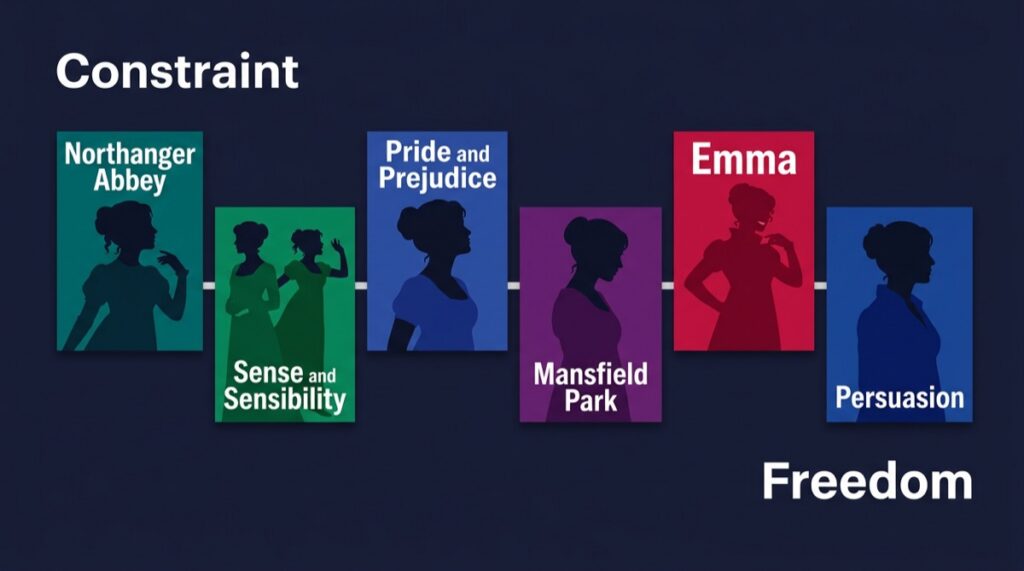 Chronology of jane Austin works