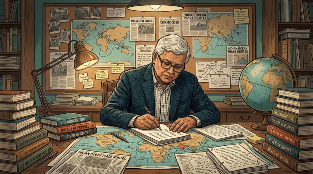 amitav-ghosh-important-works-ugc-net-english-literature