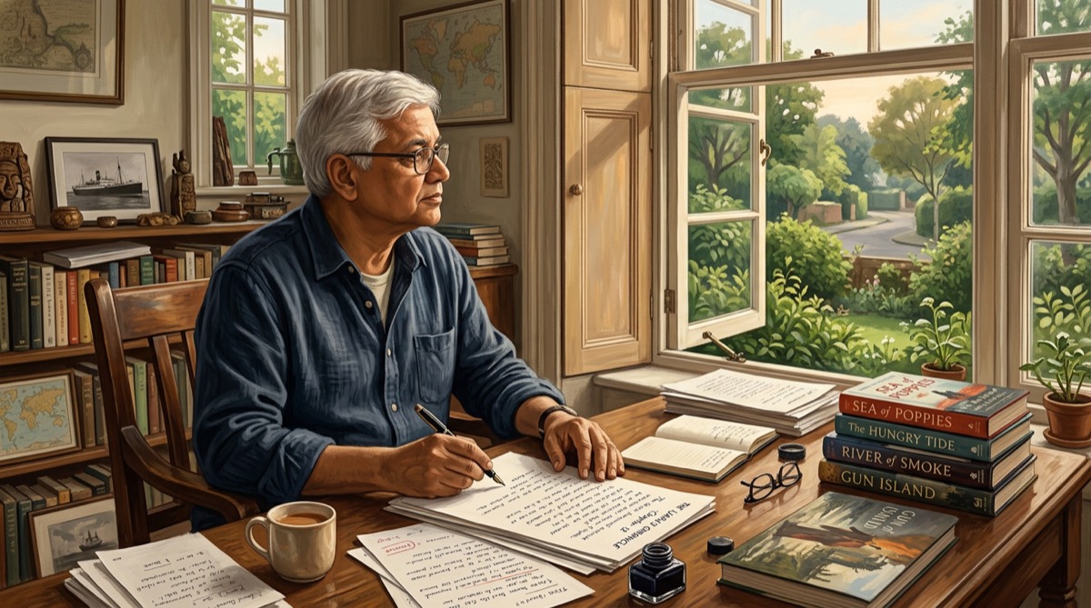 amitav-ghosh-writing-style-and-themes-ugc-net