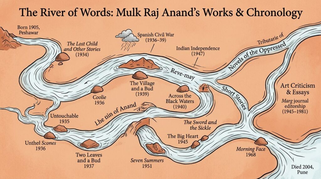 Famous indian literature novel Untouchable