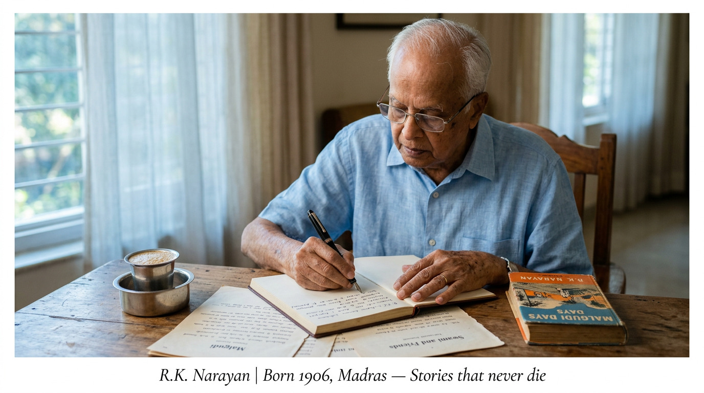 rk narayan born