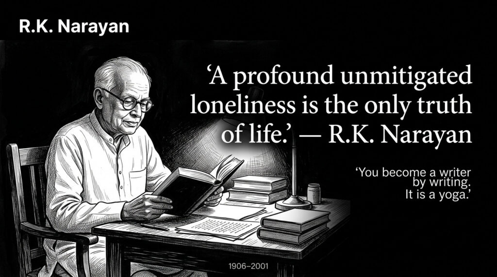 rk narayan on writing well