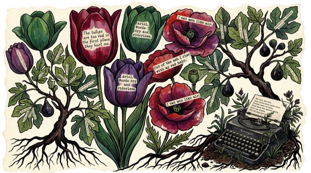 sylvia-plath-confessional-poems-ugc-net