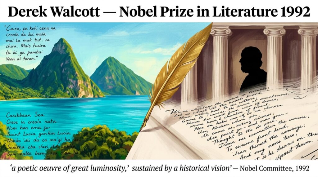 derek-walcott-nobel-prize-1992-ugc-net-english-literature