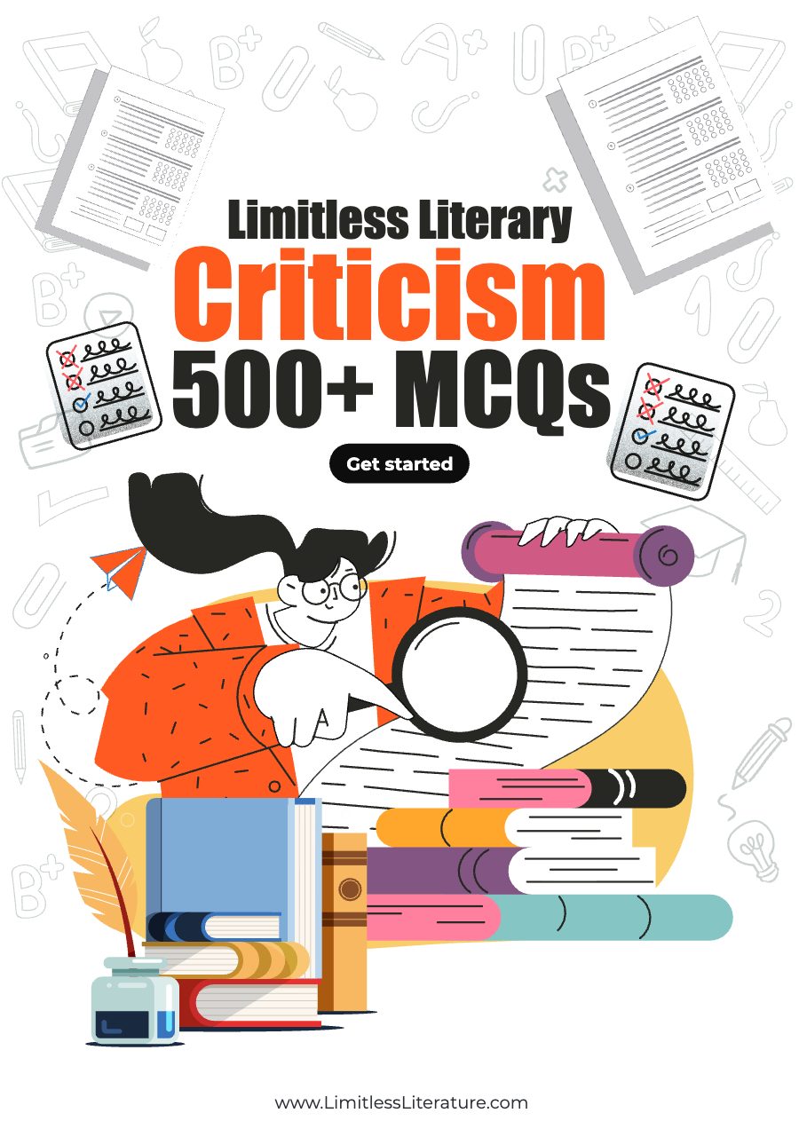 Literary Criticism 500+ MCQs booklet cover
