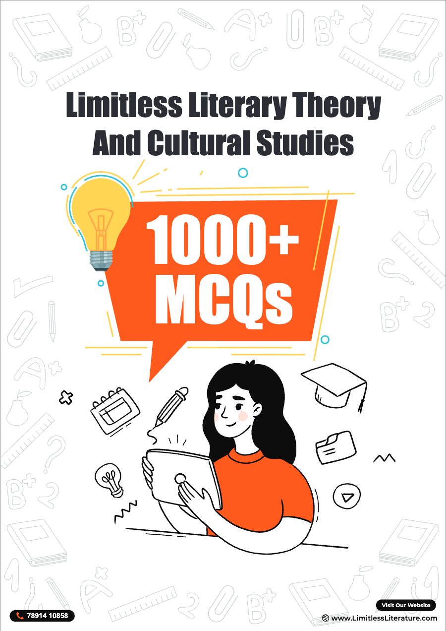 Literary Theory 1000+ MCQs booklet cover
